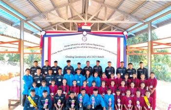 Image for K’Paw Htaw Technical and Vocational Education and Training Center Closing Ceremony