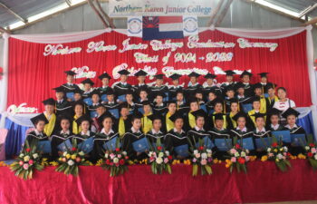 Image for Northern Karen Junior College Graduation Ceremony.