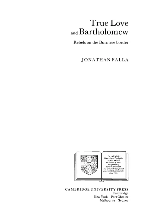 True love and Bartholomew book