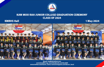 Image for Kaw Moo Rah Junior College graduation ceremony. (Full version)