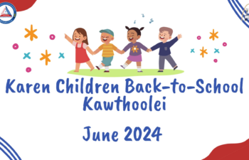 Image for Karen Children Back-to-School Kawthoolei June 2024