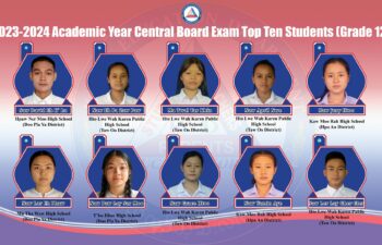 Image for 2023-2024 Academic Year Central Board Exam Top Ten Students (Grade 12)