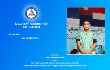 Image for 2023-2024 Academic Year Top-1 Student of Grade 12 – Kaw Thoo Lei
