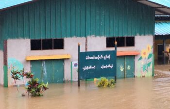 Image for Flooding at Mae Tha Wah Hta Middle School