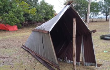 Image for On April 7, 2025, at 3:30 PM Yangon Time, in Kler Lwee Htu District, Ler Doh Township, two schools were slightly damaged due to strong winds.