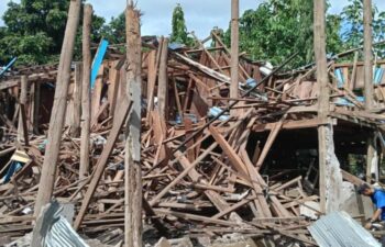 Image for SAC Airstrike on Htee Ther Len High School in Kaw T’Ree Township