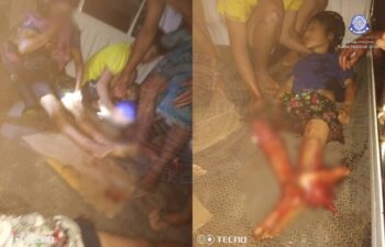 Image for State Security and Peace Commission Shells Pah Baw Village with Heavy Weapons (120 mm), Causing Deaths and Injuries to Children and Adults.