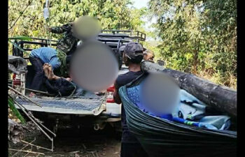 Image for The State Security and Peace Commission (SSPC) bombed three villages in Lu Thaw Township