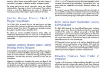 Image for KECD monthly news release (April 1 to 30)